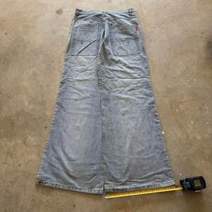 Baggy Wide Leg Jnco Styl Big Pocket IDPDT Skater Y2k Vintage Jeans - 28